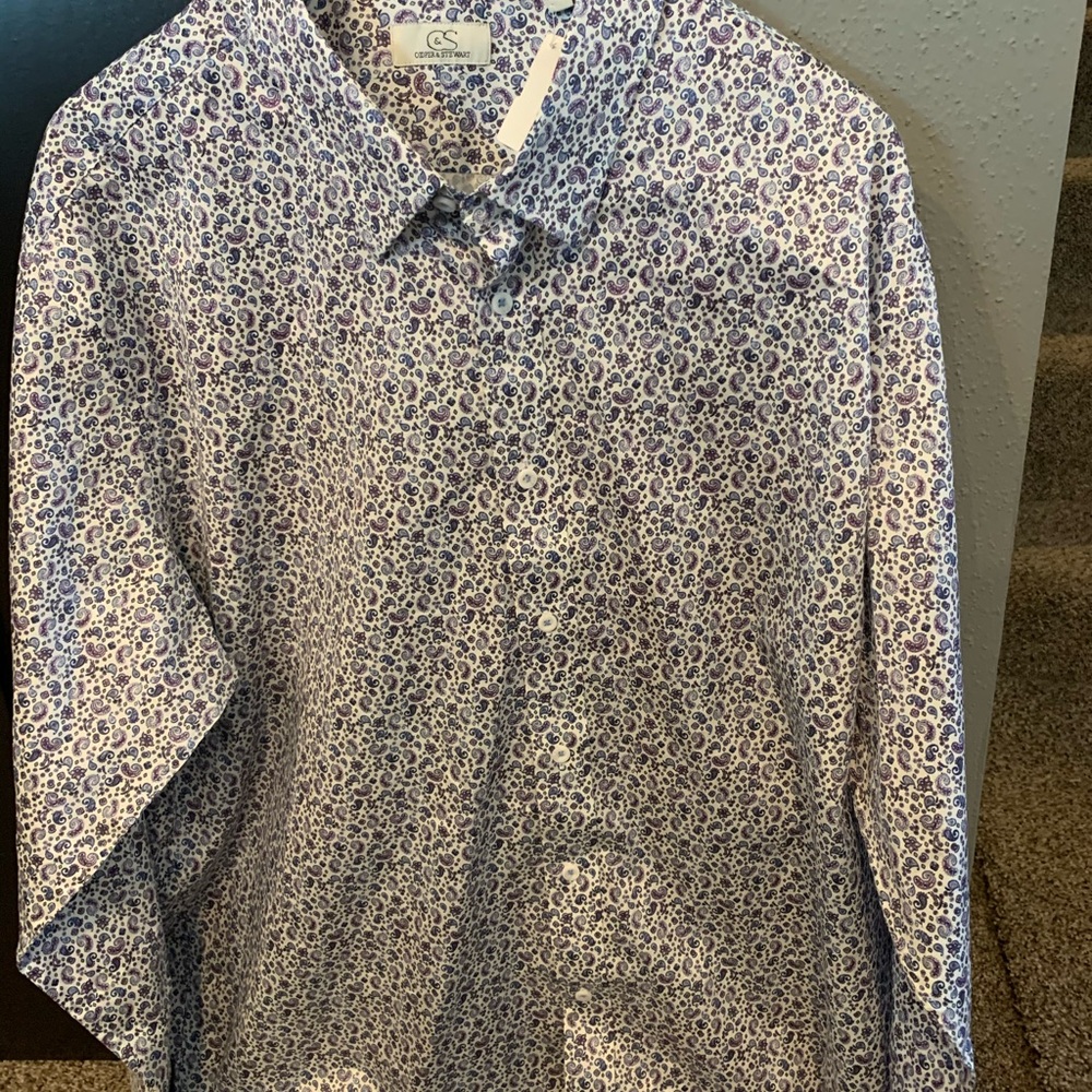 Men’s XXL Cooper and Stewart Dress Shirt.